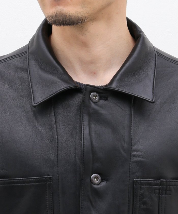 Schott / ショット】LAMB LEATHER COVERALL JACKET(505967542