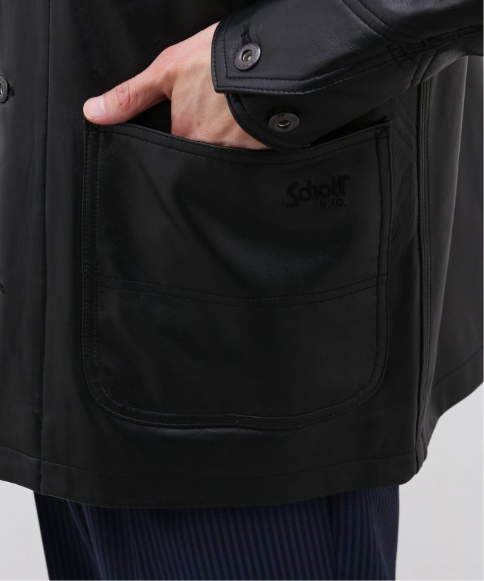 【新品】Schott LAMB LEATHER COVERALL JACKET schott（ショット）の「Schott(ショット) LAMB LEATHER COVERALL