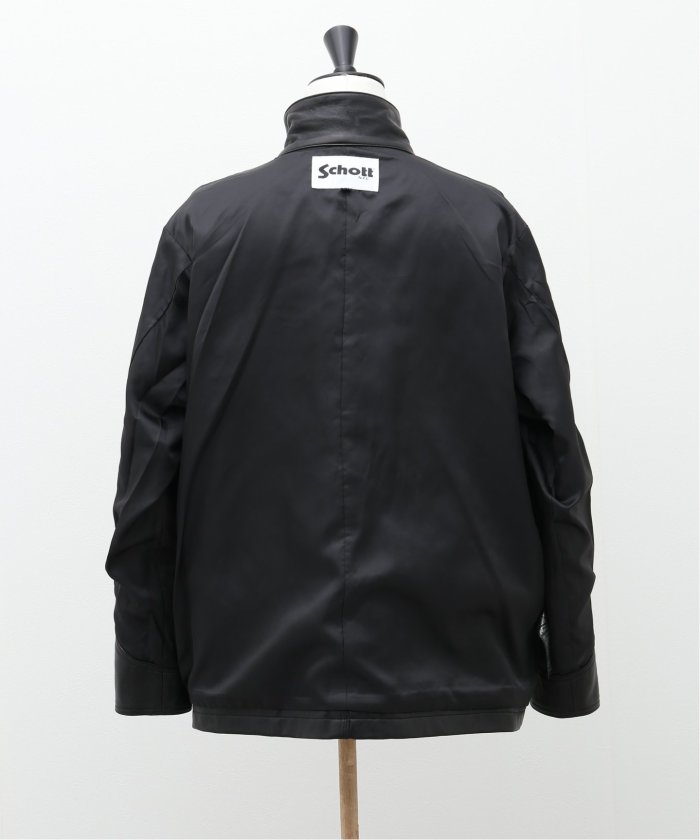 Schott / ショット】LAMB LEATHER COVERALL JACKET(505967542