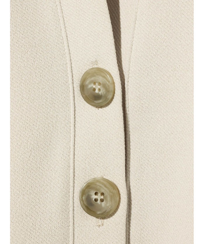 MIDIUMISOLID カーディガン レディース ミディウミソリッド 中古　古着 MIDIUMISOLID カーディガン for Ladies シアーVネック