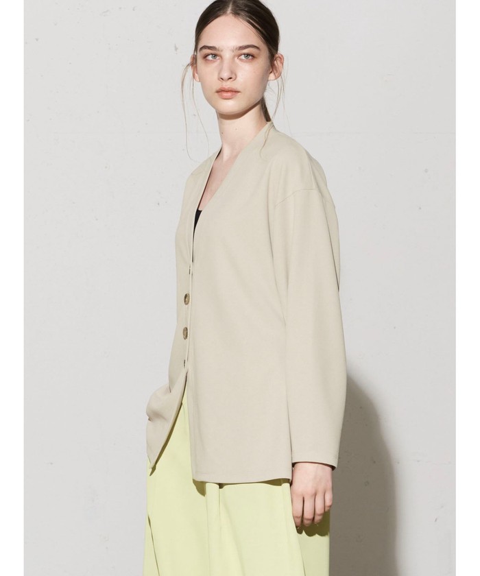 セール】MIDIUMISOLID for Ladies シェイプデザインカーディガン