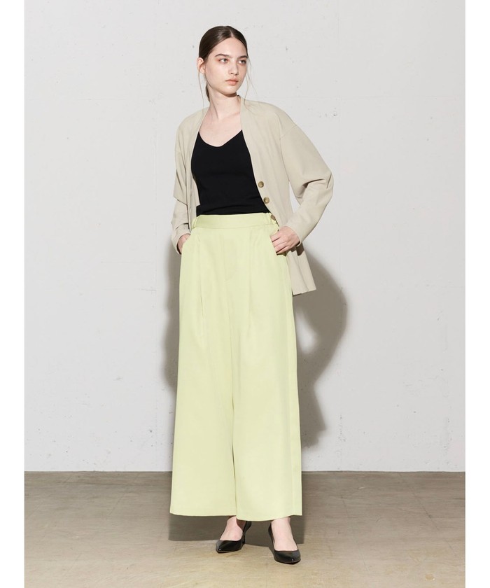 MIDIUMISOLID カーディガン for Ladies シェイプデザイン