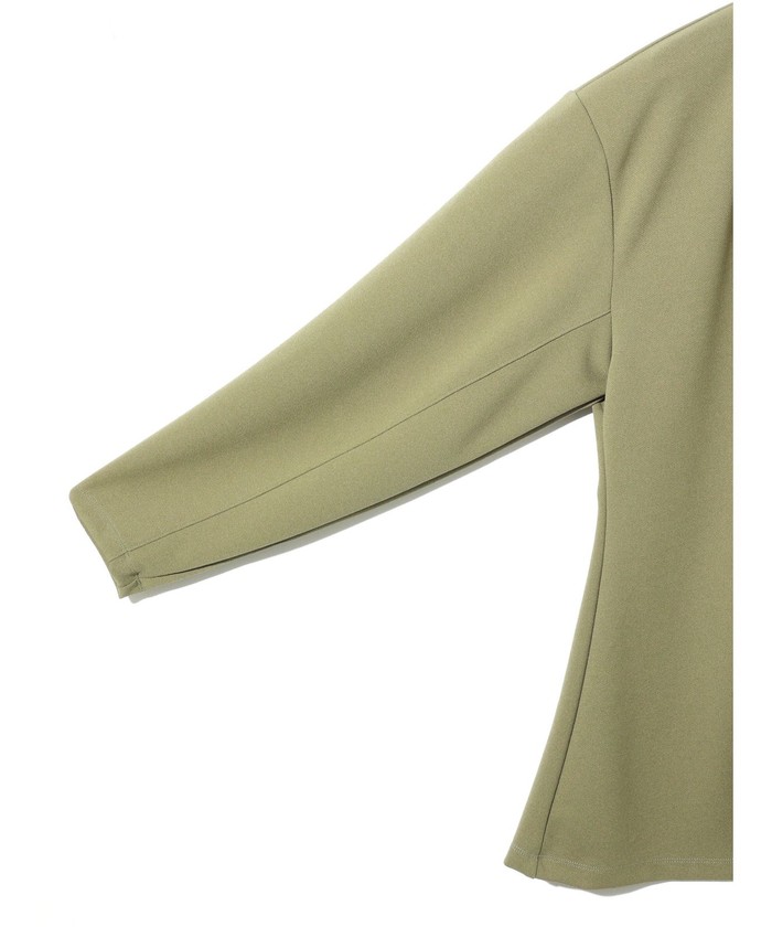 MIDIUMISOLID / ミディウミソリッド MIDIUMISOLID for Ladies 襟付きカーディガン MIDIUMISOLID カーディガン for Ladies シアーVネック