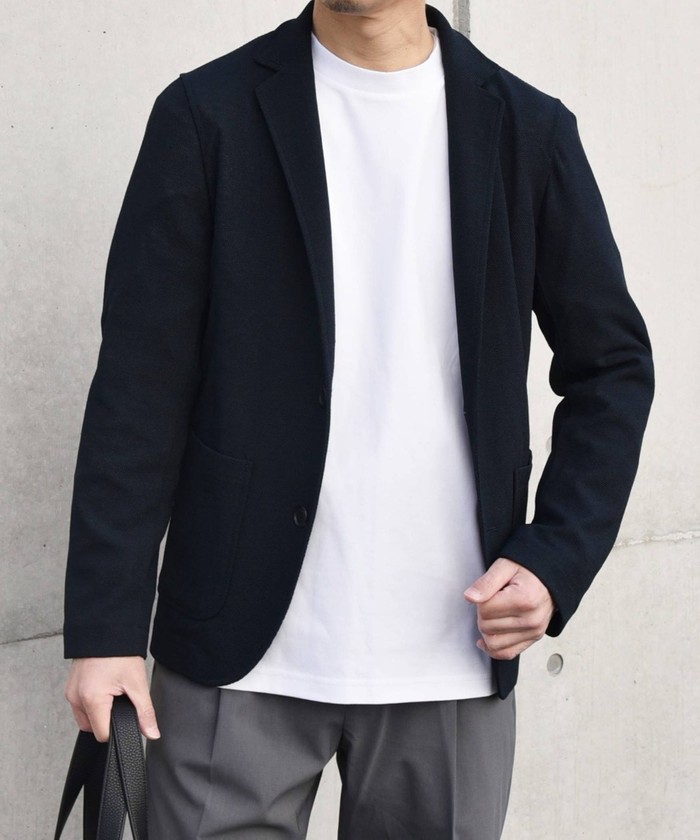 SHIPS any: 〈洗濯機可能〉サマー ニット ジャケット 25SS