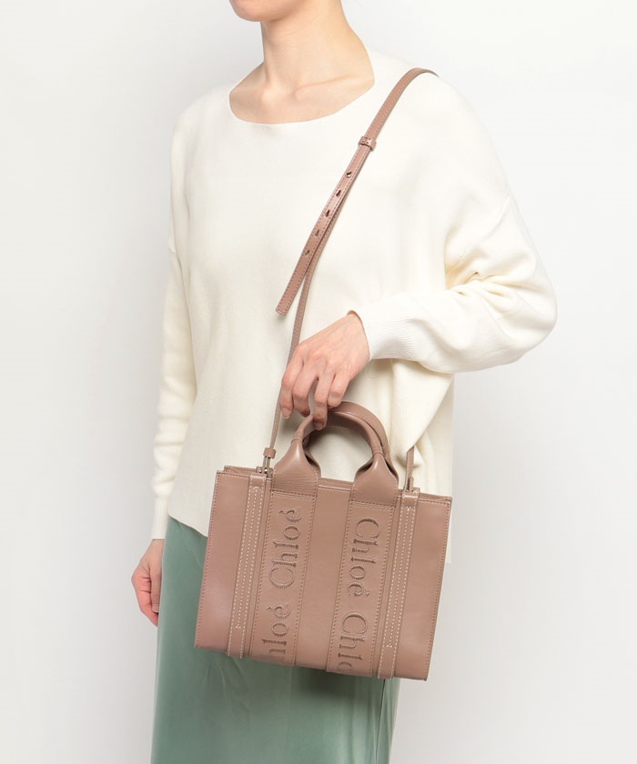 セール】【CHLOE】クロエ “WOODY”ウッディ スモールレザートート セール】【CHLOE】クロエ “WOODY”ウッディ スモールレザートート