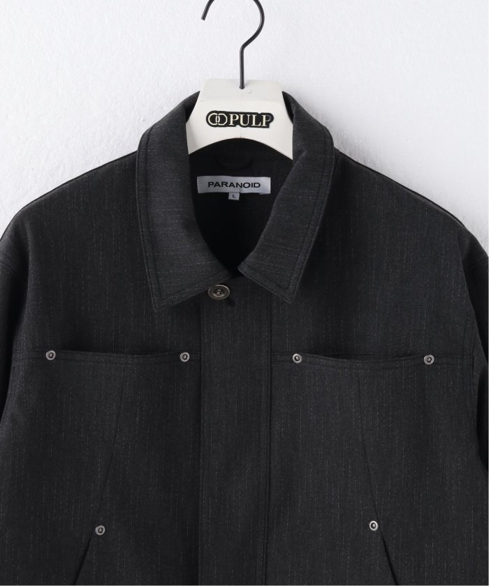 セール】【PARANOID / パラノイド】PULP 別注 STRIPE ZIP JACKET(505945994) | パルプ(PULP) - d  fashion