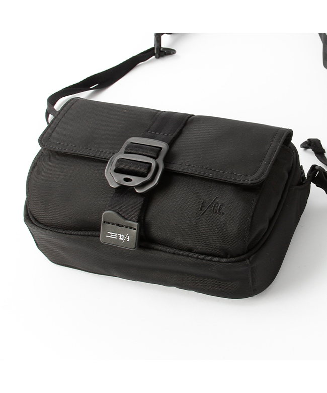 f/ce エフシーイー メッセンジャー バッグ ブラック F/CE. ECOPAK MESSENGER / エフシーイー エコパック