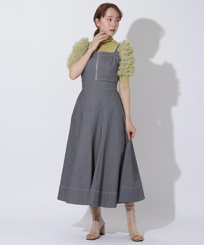 And couture エアリースリーブニットプルオーバー セール 50%OFF】エアリースリーブニットプルオーバー(505959427