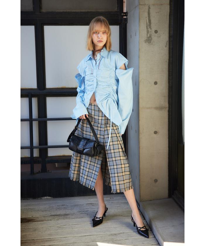 セール 20%OFF】OPEN SHOULDER DROST シャツ(505967837