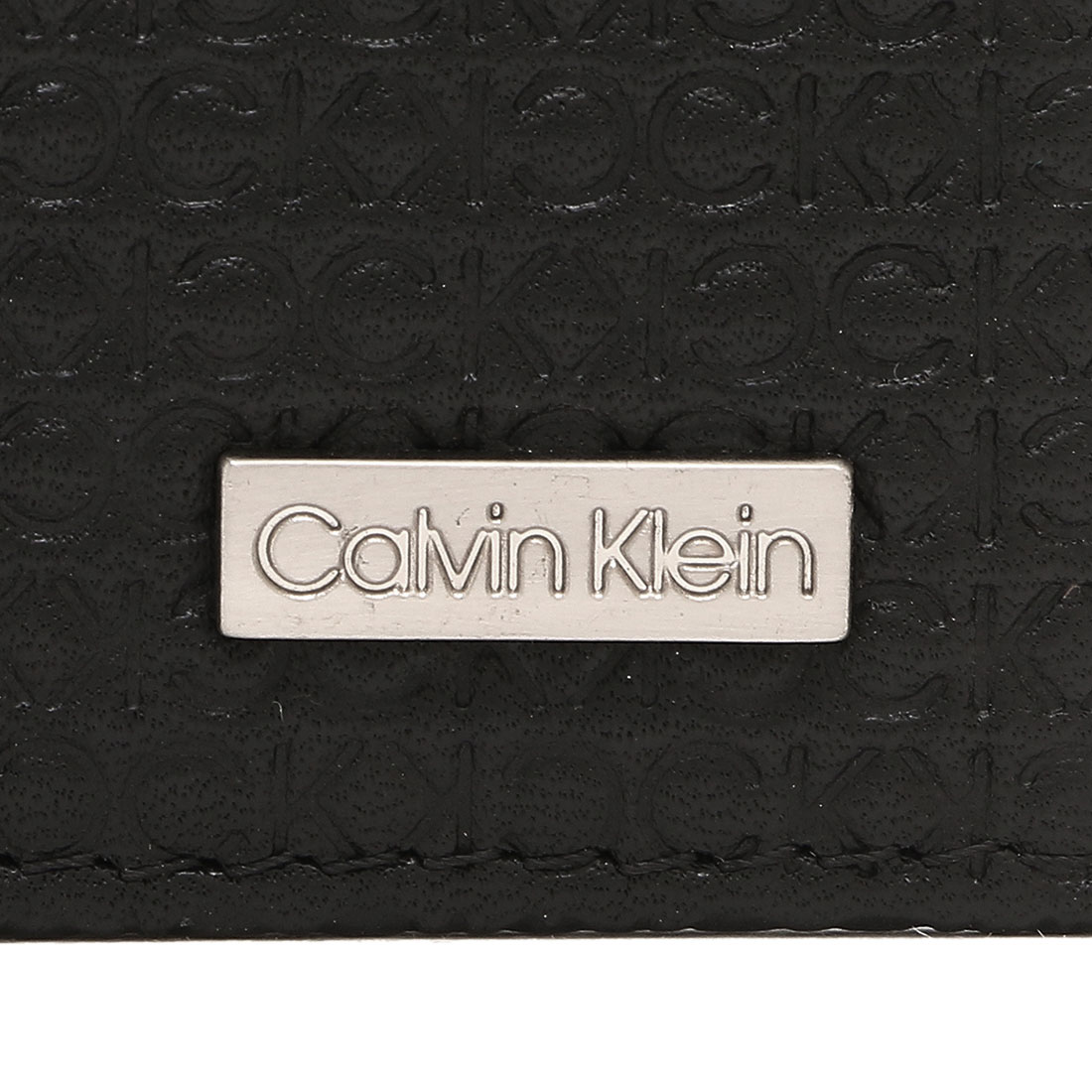 カルバン クライン Calvin Klein 二つ折り財布 ブラック メンズ