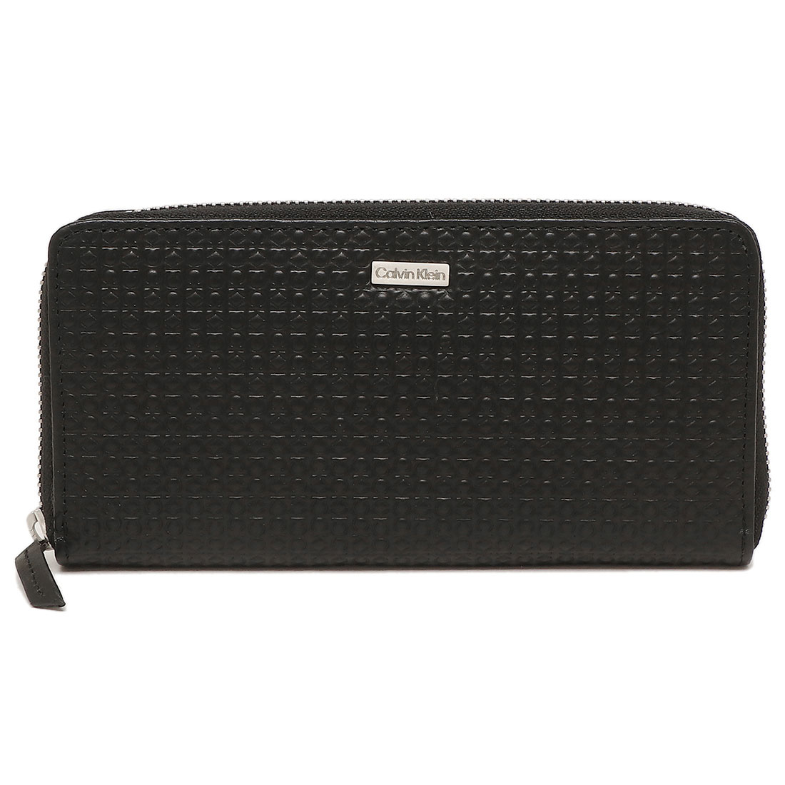 カルバンクライン ラウンドファスナー長財布 LV04K1005G 合皮 黒 カルバン クライン Calvin Klein 長財布 ラウンドファスナー