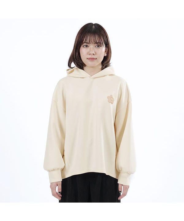マリークワント　デイジーボンディングビッグパーカ マリークワント MARY QUANT デイジーボンディングビッグ パーカ