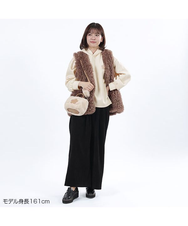 マリークワント　デイジーボンディングビッグパーカ マリークワント MARY QUANT デイジーボンディングビッグ パーカ