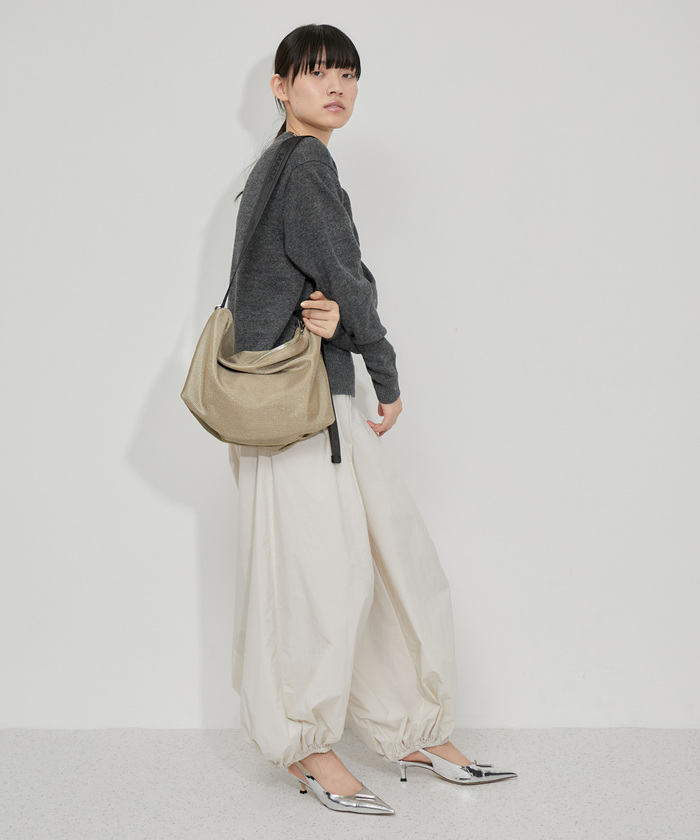 ADAM ET ROPE メッシュショルダーバッグ ADAM ET ROPE' ショルダーバッグ バッグ 「サステナブル」・「新
