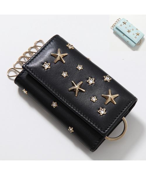 JIMMY CHOO ネイビー レザー キーケース JIMMY CHOO ネイビー レザー キーケース Amazon.co.jp: [Jimmy