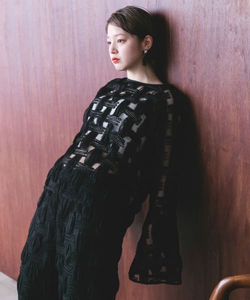 セール 30%OFF】バテンレースブラウス(505969948
