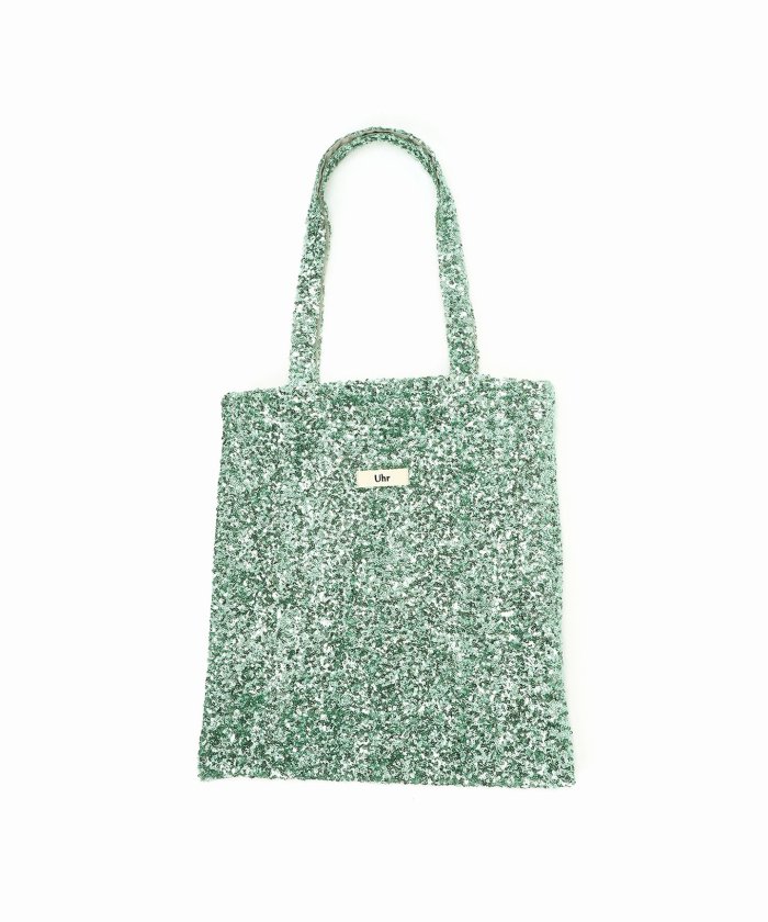 ≪一部店舗+WEB限定≫【Uhr / ウーア】別注Spangle Tote Bag