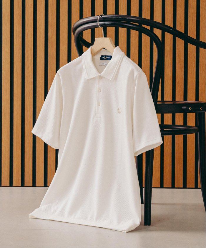 訳あってお買い得！30～80％OFF FRED PERRY / フレッド ペリー】別注 SOLOTEX(R) カルゼ トップス
