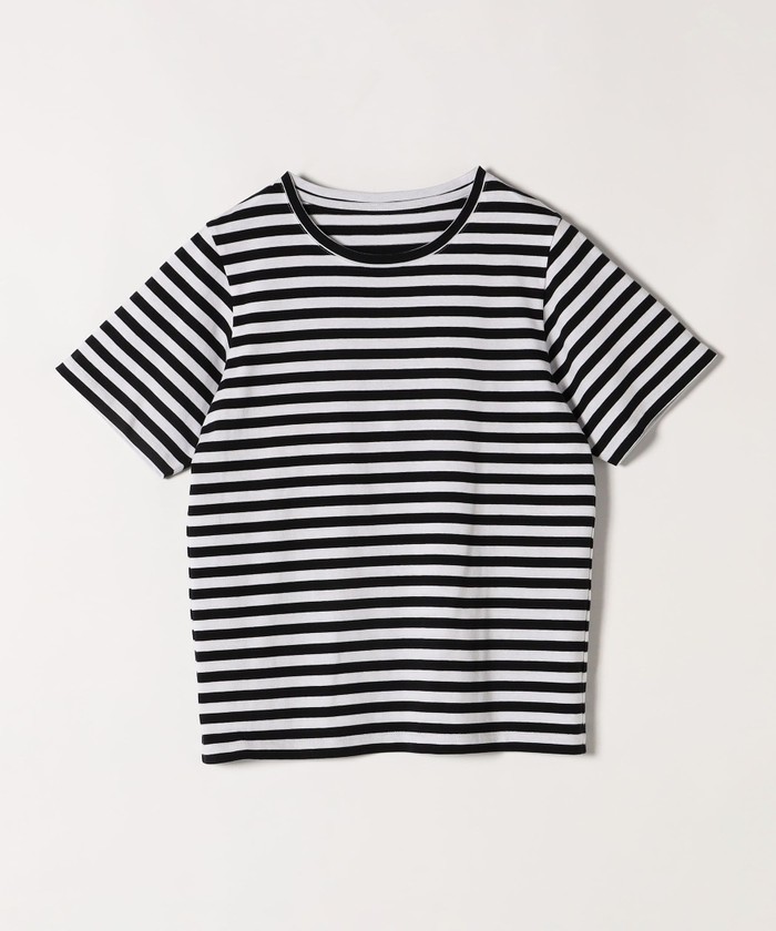 ships any＊Tシャツ × Iラインセミワイド サロペットセット 黒 セール 40%OFF】SHIPS any:〈洗濯機可能〉Tシャツ × Iライン