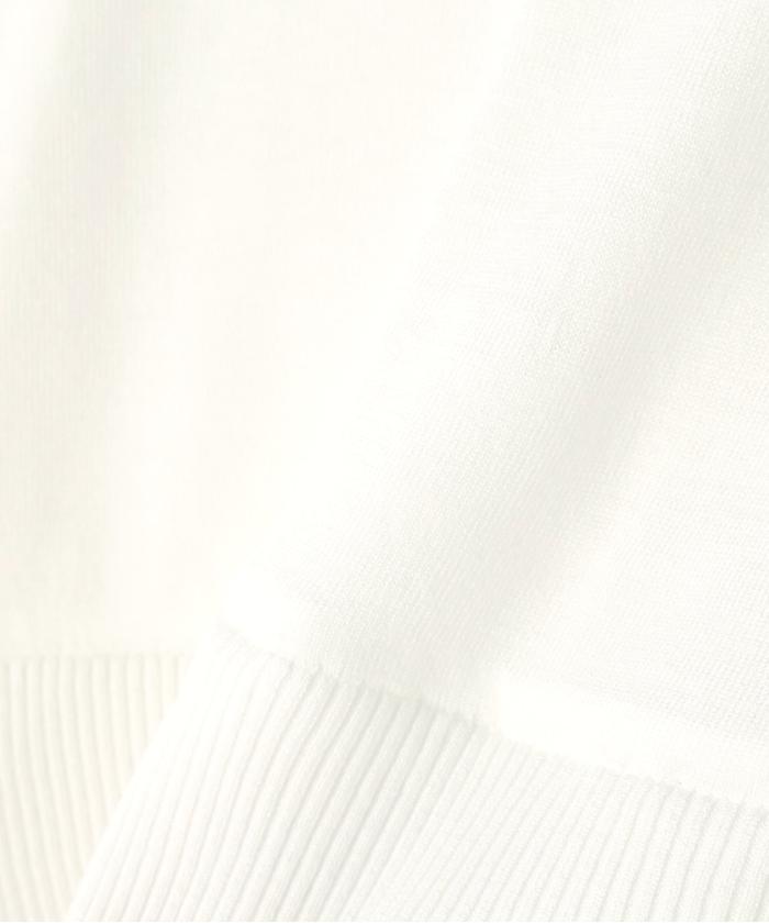 セール】シアーフリルレイヤードスプリングニット 24SS