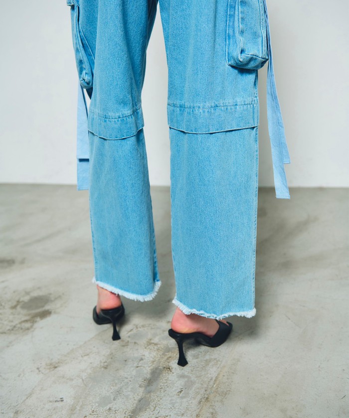 セール】コクーンデニムカーゴパンツ(505934433) | グレースコンチネンタル(GRACE CONTINENTAL) - d fashion セール】コクーンデニムカーゴパンツ(505934433) | グレースコンチネンタル(GRACE CONTINENTAL) - d fashion
