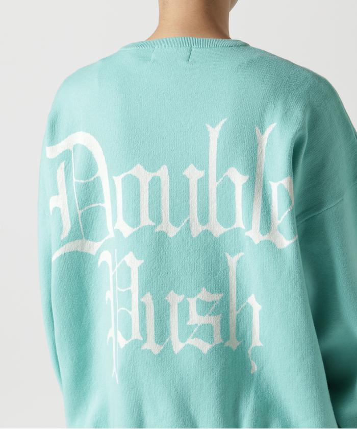 TAIN DOUBLE PUSH タインダブルプッシュBOA HOODIEブルー TAIN DOUBLE PUSH タインダブルプッシュBOA HOODIEブルー-購入