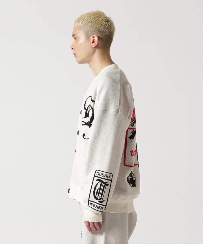 tain double push カーディガン セール】TAIN DOUBLE PUSH/タインダブルプッシュ/別注CARDIGAN