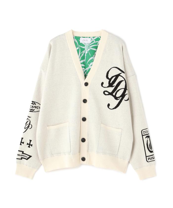 最初の  セール】TAIN PUSH/タインダブルプッシュ/別注CARDIGAN DOUBLE トップス