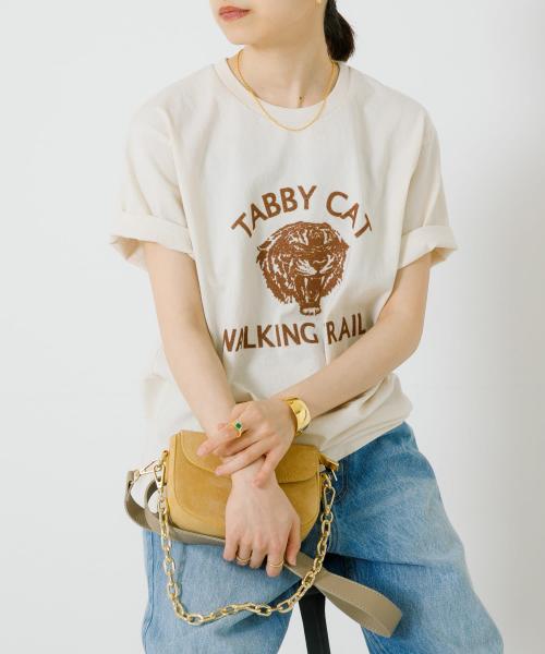 【メール便送料無料対応可】 予約】『別注』Mixta×URBAN RESEARCH TABBY CAT(505970076 トップス