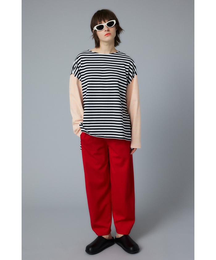 Over size border T－shirt(505970534) | ヘリンドットサイ