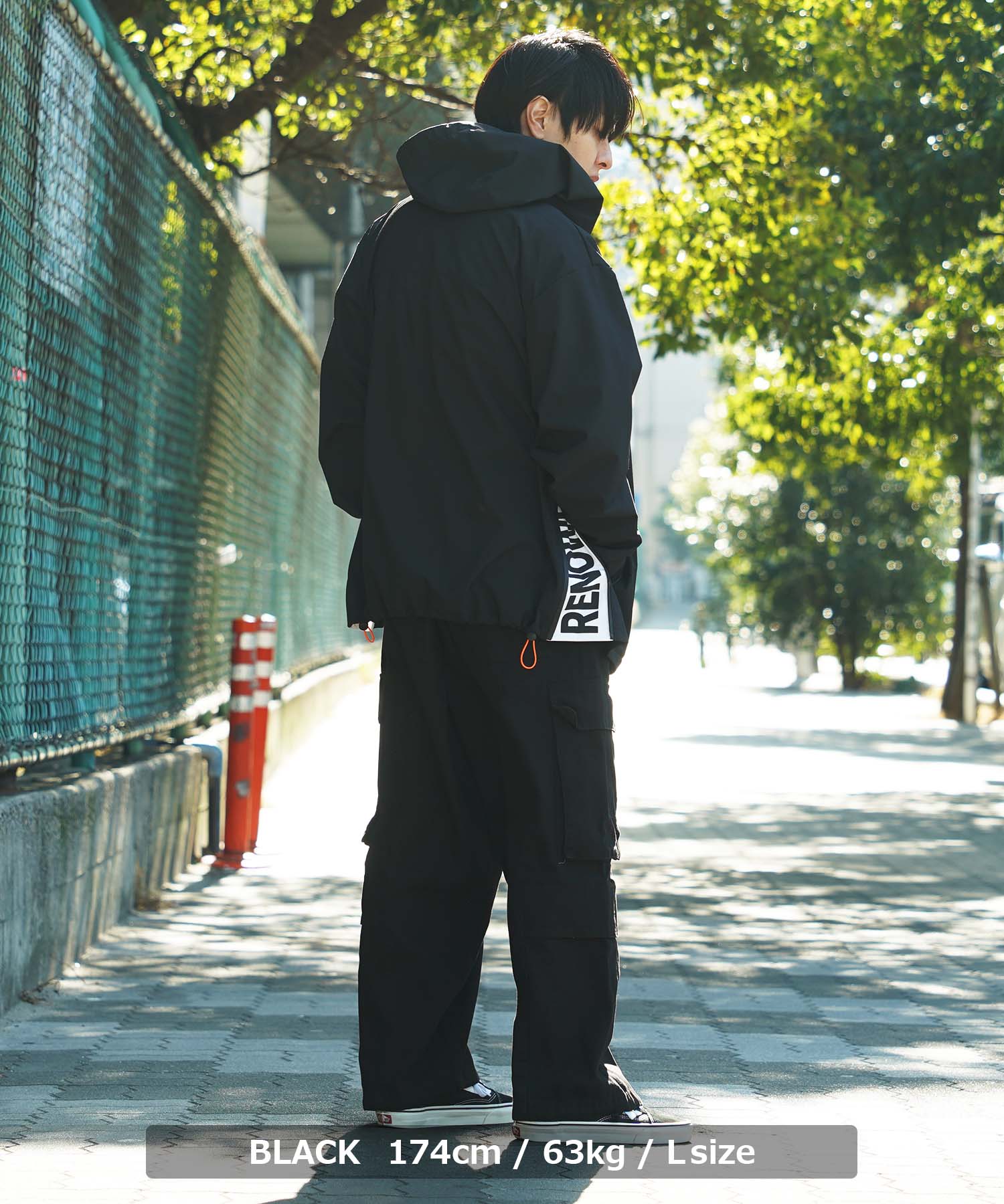 ワンフォークロージング 1111clothing ◇切り替え ワイド