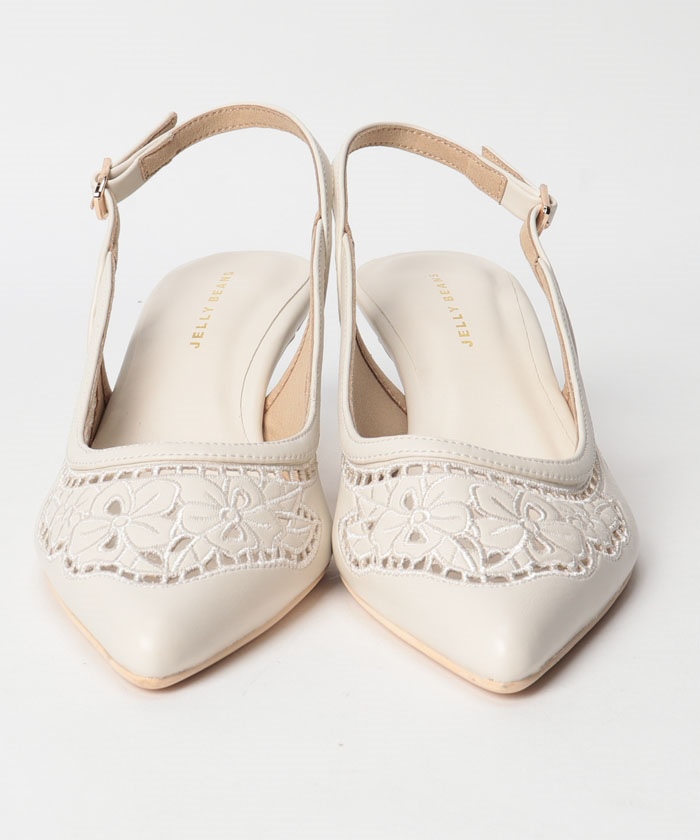 DOLCE&GABBANA Tストラップフラワーパンプス DOLCE&GABBANA Tストラップフラワーパンプス