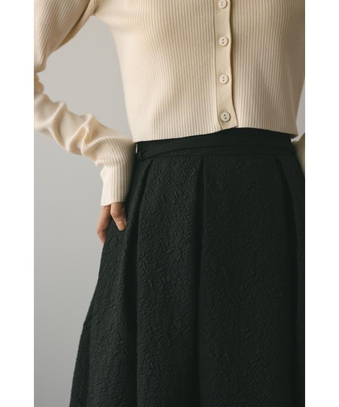stylemixerタックフレアスカート STYLEMIXER タックフレアスカート BLK -ファッション通販