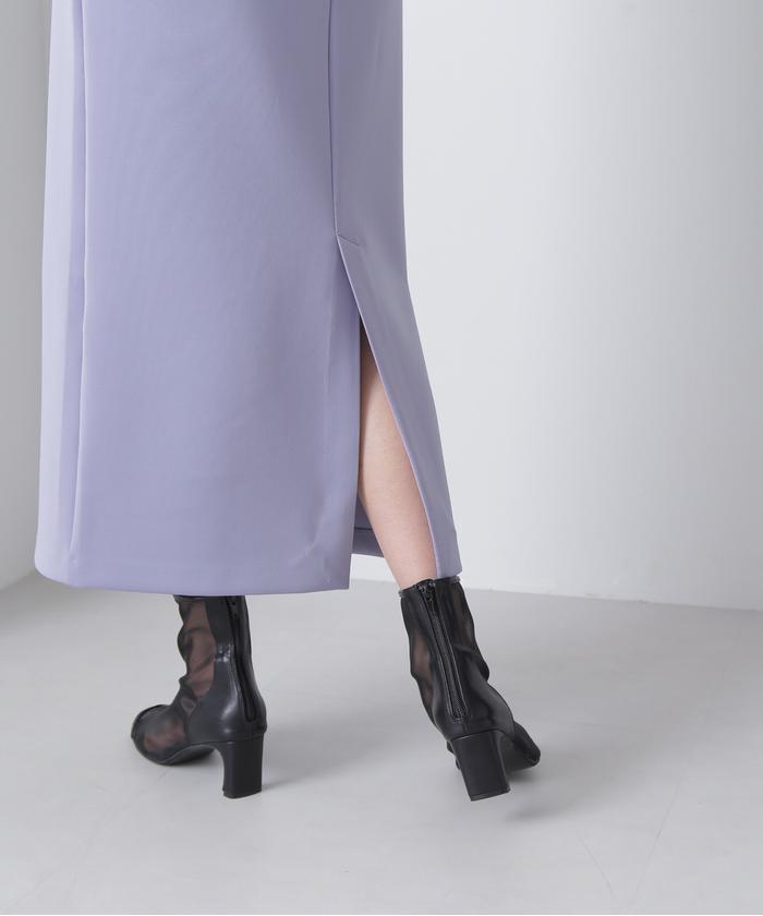 セール】ミニマルナローキャミワンピース 24SS(505852564