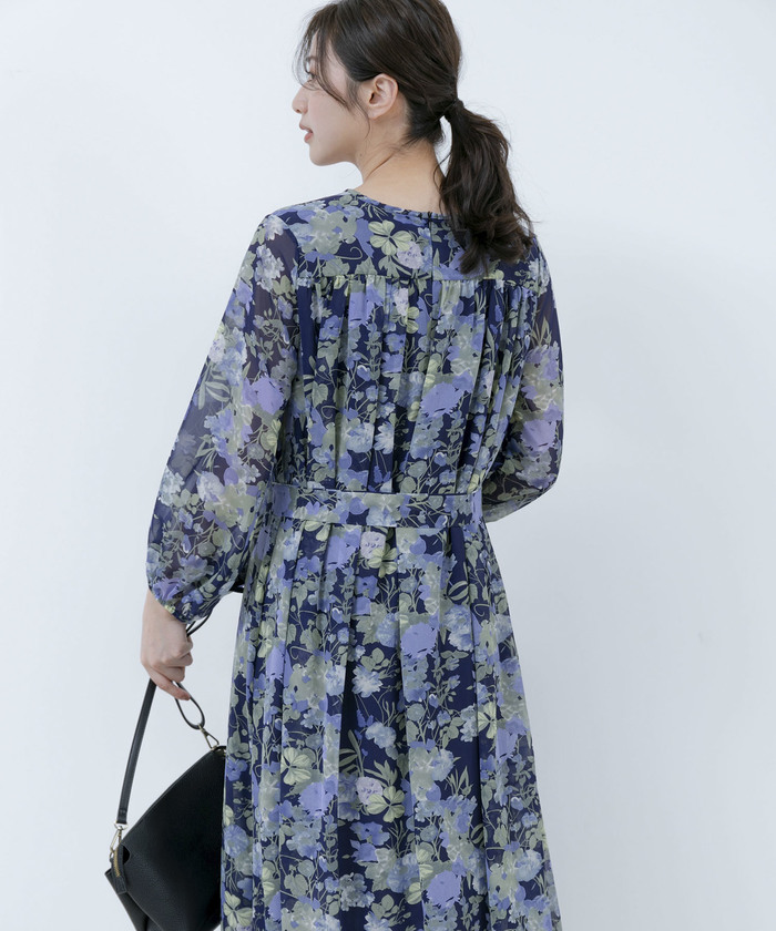 送関込み ★Hobbs London★ FRANKIE 花柄 ジャージー ワンピース セール 30%OFF】花柄シフォンワンピース (505970587) | ジャイロ