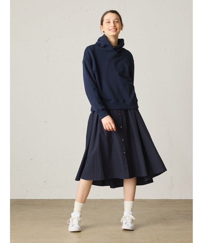 極美品 MidiUmi ミディウミ Aライン シャツ ワンピース フレア セール 40%OFF】MidiUmi Aラインシャツワンピース(505972907