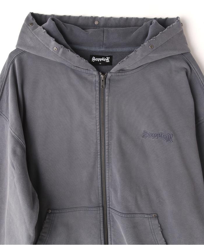 Supplier/サプライヤー/STUDS CROSS ZIP HOODIE(505749962