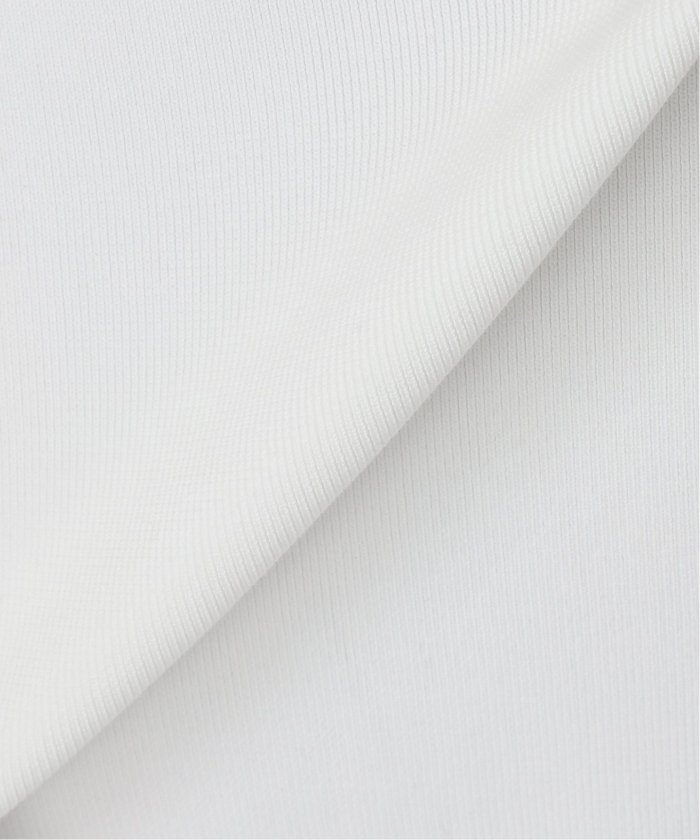 IENA 　【未使用品】ホワイト　endo.C/PeIラインニットスカート イエナ/endo.C/PeIラインニットスカート