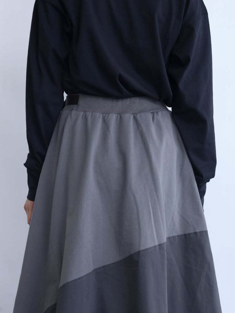 新品　ヤマダヤ　LASUDラシュッド メッシュポーチ付バルーンスカート クーポン】ラシュッド LASUD メッシュポーチ付バルーンスカート