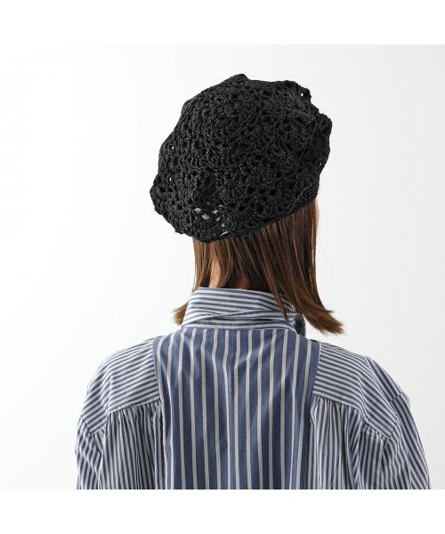 セール】GANNI ベレー帽 A4556 5863 メタリック Beret(505975241 セール】GANNI ベレー帽 A4556 5863 メタリック Beret(505975241