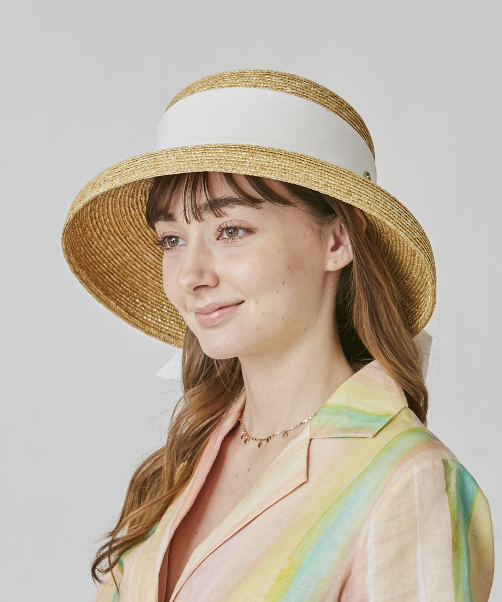 帽子 Chapeau d' O / OVERRIDE Chapeau d' O TM Wide Visor Cap | 57.5cm(75) CHARCOAL (02