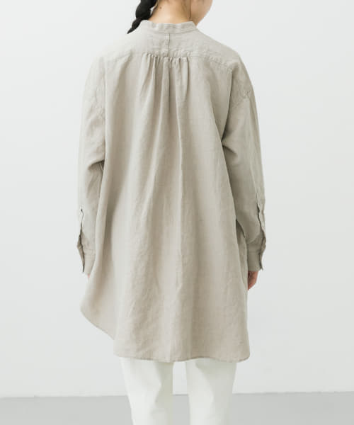 リネンチュニックシャツ(505844533) | かぐれ(KAGURE) - d fashion リネンチュニックシャツ(505844533) | かぐれ(KAGURE) - d fashion