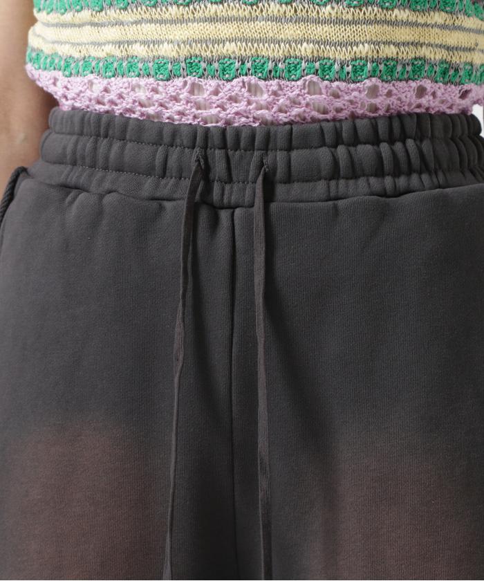 MAISON SPECIAL/Sweat Distressed Wide Pants(505968146