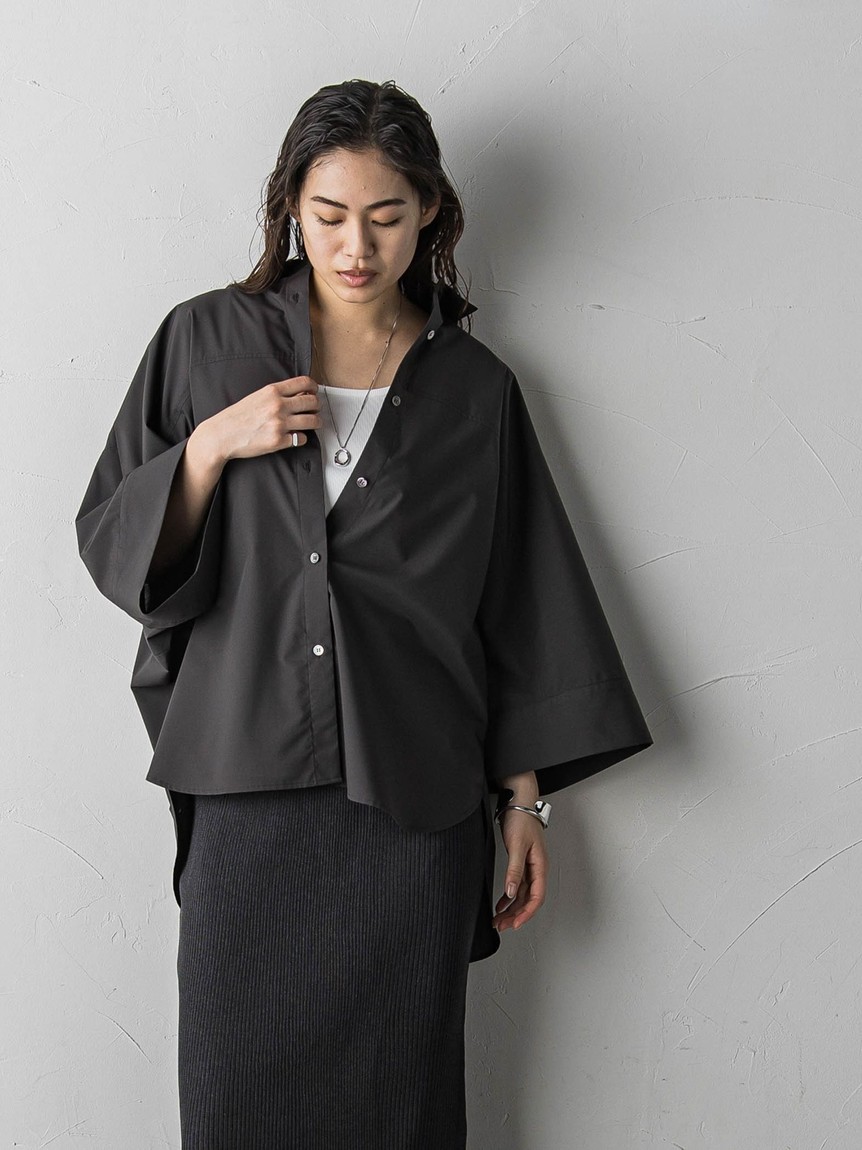 ワイドカフスドルマンシャツ≪洗濯機で洗える≫ セール 30%OFF】メイソングレイ MAYSON GREY ワイドカフス