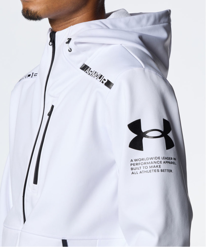 Under Armour トレーニングジャケット ＸＬホワイト アンダーアーマー UNDER ARMOUR UNDER ARMOUR アンダーアーマー