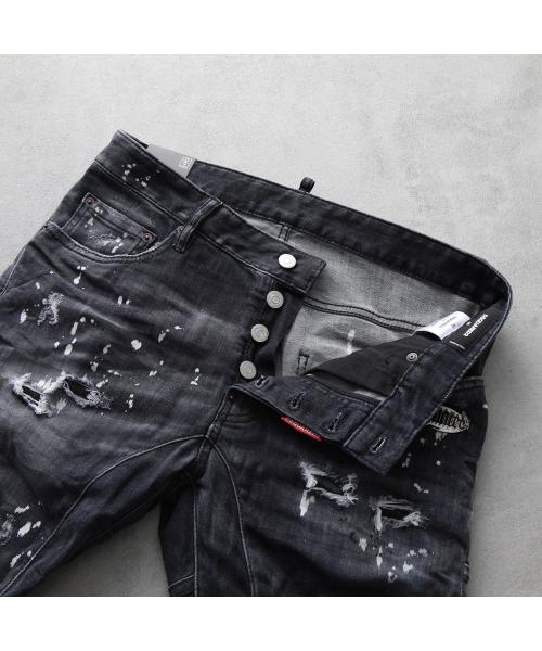 セール】DSQUARED2 ジーンズ BLACK DIAMOND & STUDS WASH TIDY BIKER(505977150) |  ディースクエアード(DSQUARED2) - d fashion