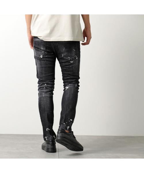 DSQUARED2 ディースクエアード 14Y セール】DSQUARED2 ジーンズ BLACK PIONER WASH SKATER