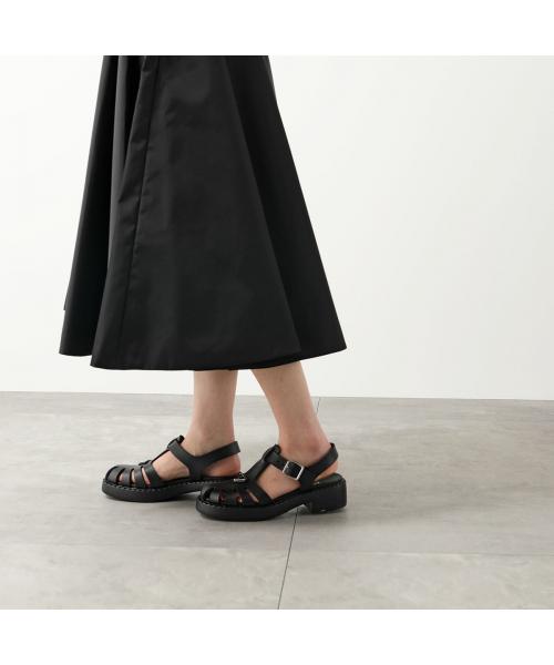 PRADA サンダル 1X857M 3LKK ラバー ストラップ(505977170 PRADA サンダル 1X857M 3LKK ラバー ストラップ(505977170