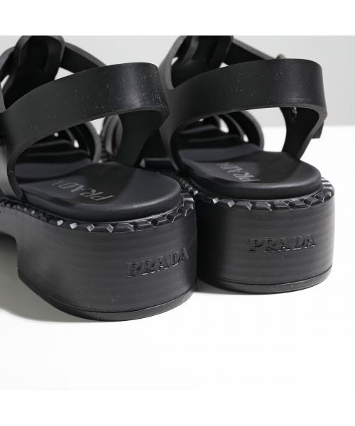 PRADA サンダル 1X857M 3LKK ラバー ストラップ(505977170 PRADA サンダル 1X857M 3LKK ラバー ストラップ(505977170