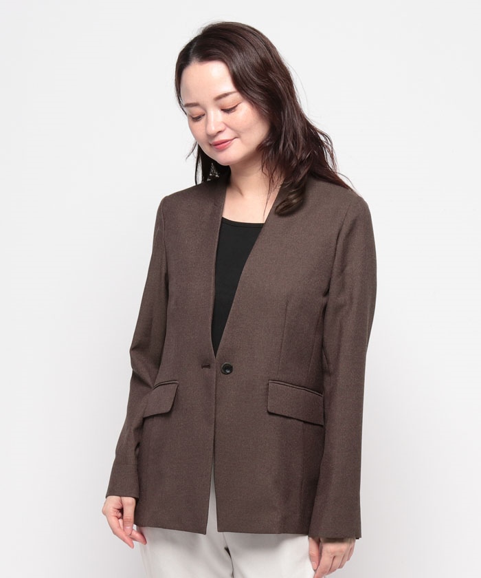 セール 50%OFF】【LAUTREAMONT】ツムギート180DMIXジャケット